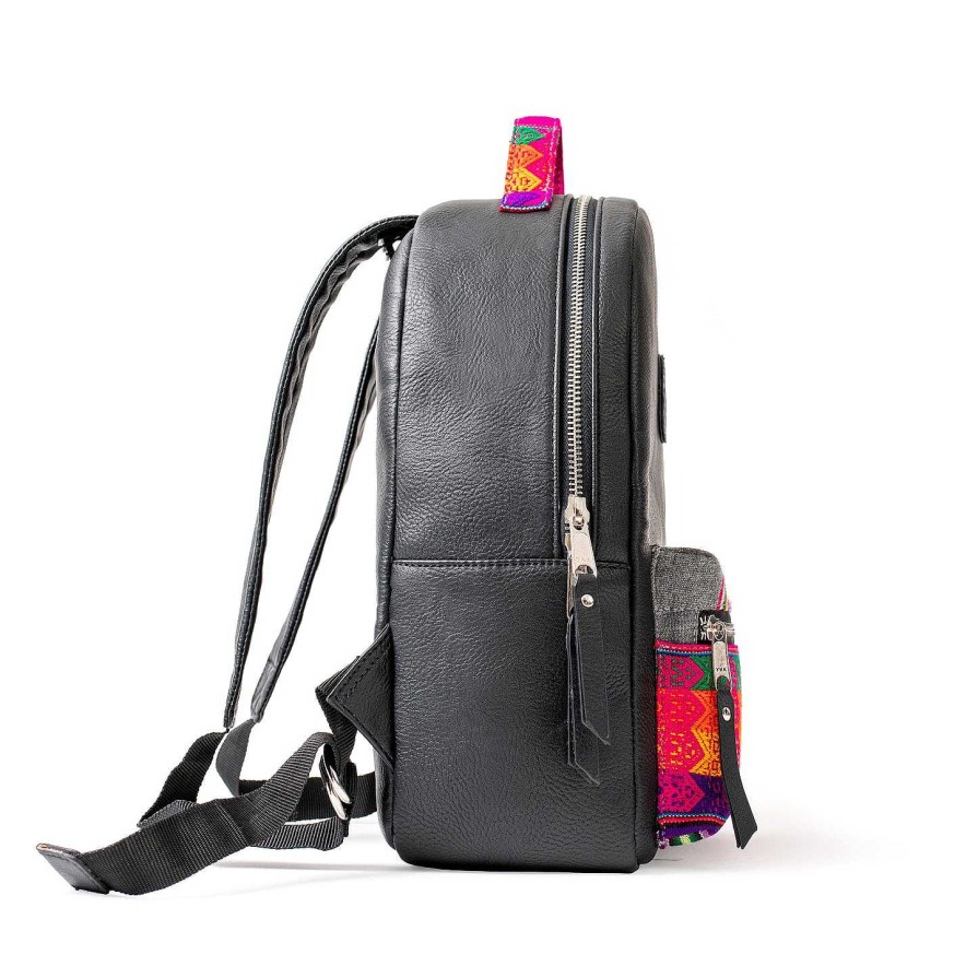 Accessories Inkkas | Slate Patchwork Backpack