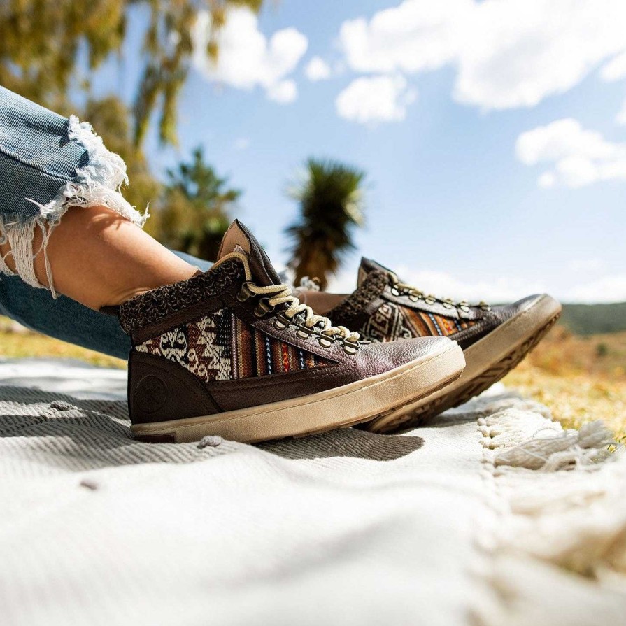 Boots Inkkas | Brown Leather - Vegan Camping Boot