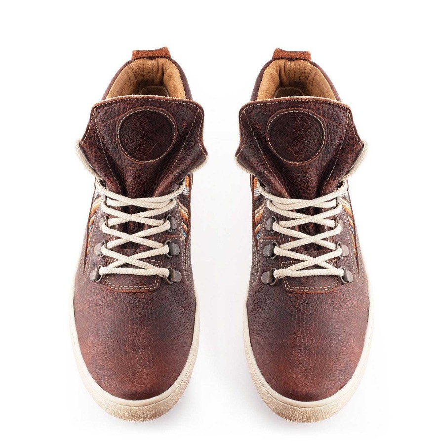 Boots Inkkas | Brown Leather Camping Boot Shoe I Inkkas Footwear