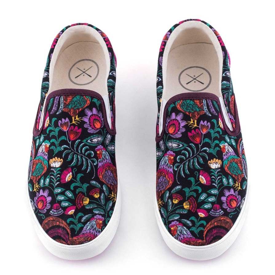 Slip Ons Inkkas | Rooster Slip On